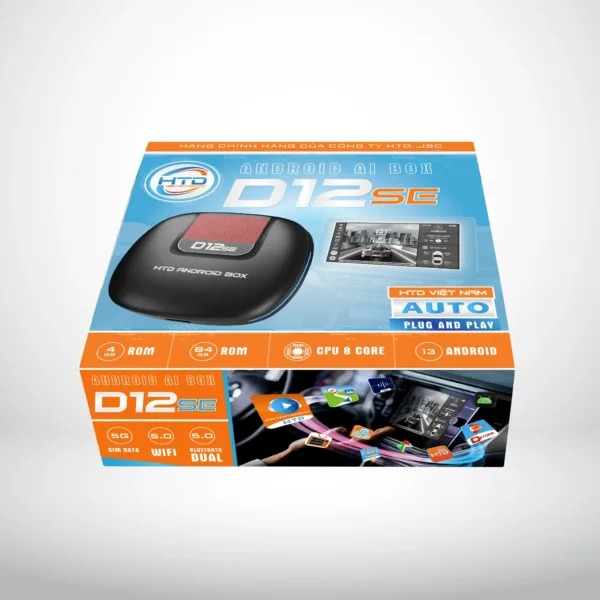HTD SMART ANDROID BOX CHO Ô TÔ D12SE